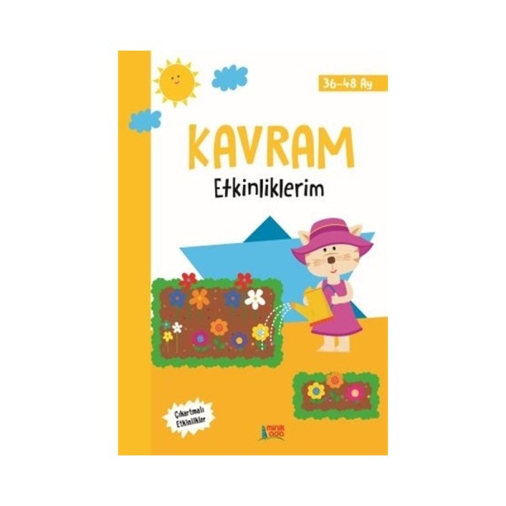 Kavram Etkinliklerim (36-48 Ay) Okul Öncesi Eğitici & Öğretici Kitaplar Fiyatı