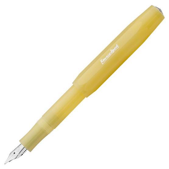 Kaweco 10001834 Frosted Sport Açık Sarı F Uç Dolma Kalem