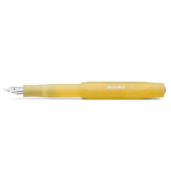 Kaweco 10001834 Frosted Sport Açık Sarı F Uç Dolma Kalem