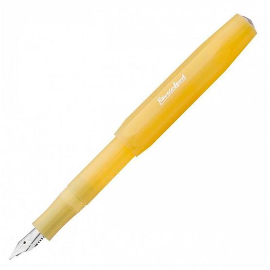 Kaweco 10001834 Frosted Sport Açık Sarı F Uç Dolma Kalem