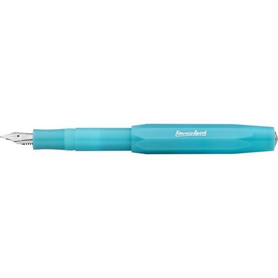 Kaweco 10001876 Turkuaz F Frosted Sport Dolma Kalem