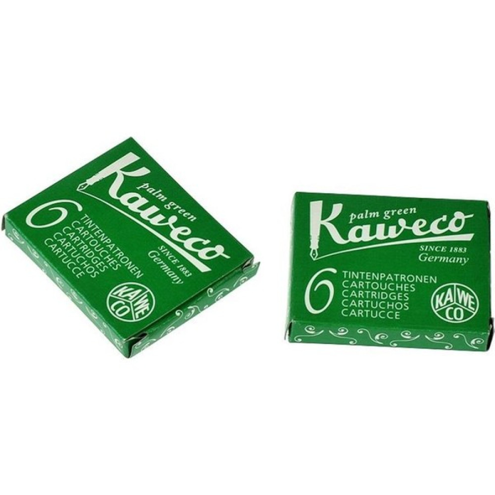 Kaweco Dolma Kalem Kartuşu Yeşil 6'lı 10000009 Dolma Kalem Dolma Kalem Fiyatı