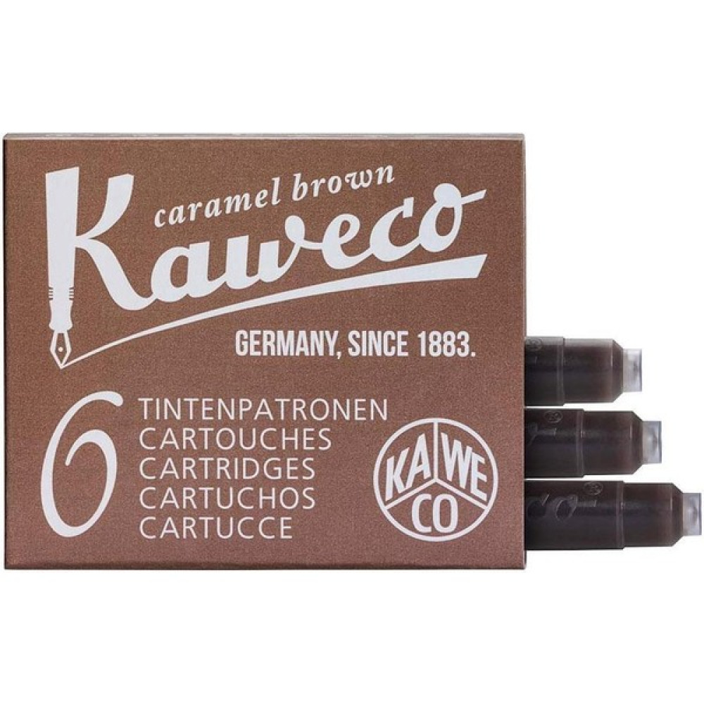 Kaweco Dolmakalem Kartusu Kaweco Kahve 6 Lı (259) Kalem Kartuşu & Mürekkebi Fiyatı