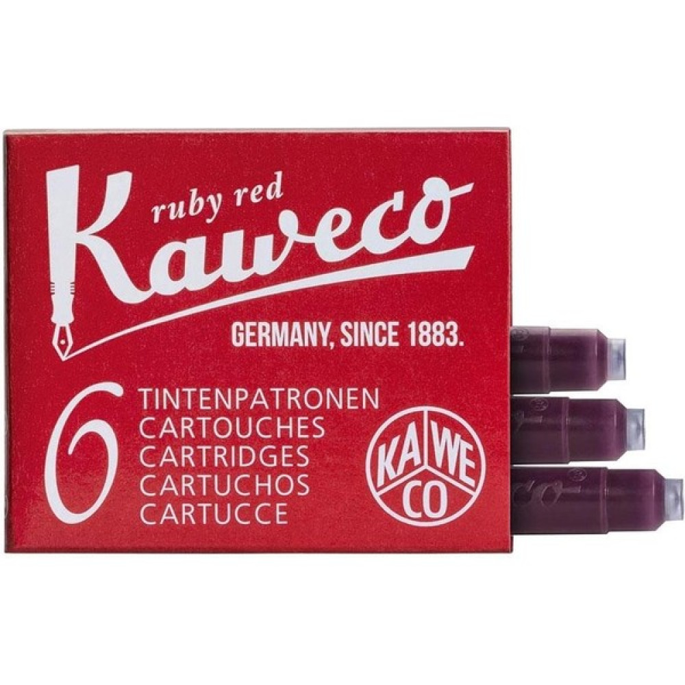 Kaweco Dolmakalem Kartusu Kaweco Kırmızı 6 Lı (008) Kalem Kartuşu & Mürekkebi Fiyatı