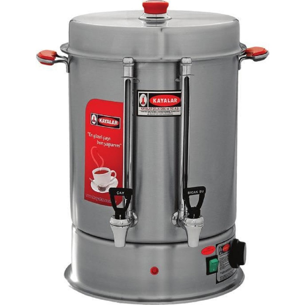 Kayalar Paslanmaz Inox Çay Makinesi - 9lt - 9 lt Çay Makineleri Fiyatı