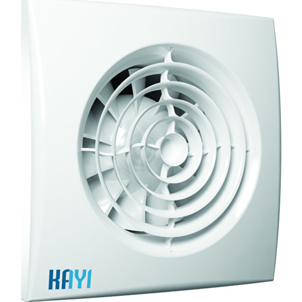 Kayı Sef 100 Sessiz Banyo ve Tuvalet Wc Aspiratörü Fan Klapeli Beyaz - 100 mm Aspiratörler Fiyatı