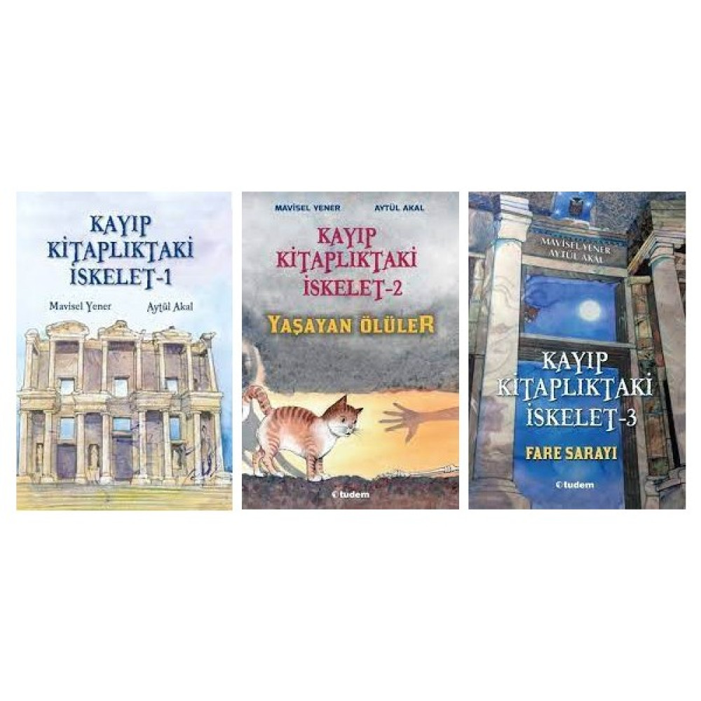 Kayıp Kitaplıktaki Iskelet 3 Kitap Set - Mavisel Yener - Yaşayan Ölüler - Fare Sarayı Çocuk Roman Fiyatı