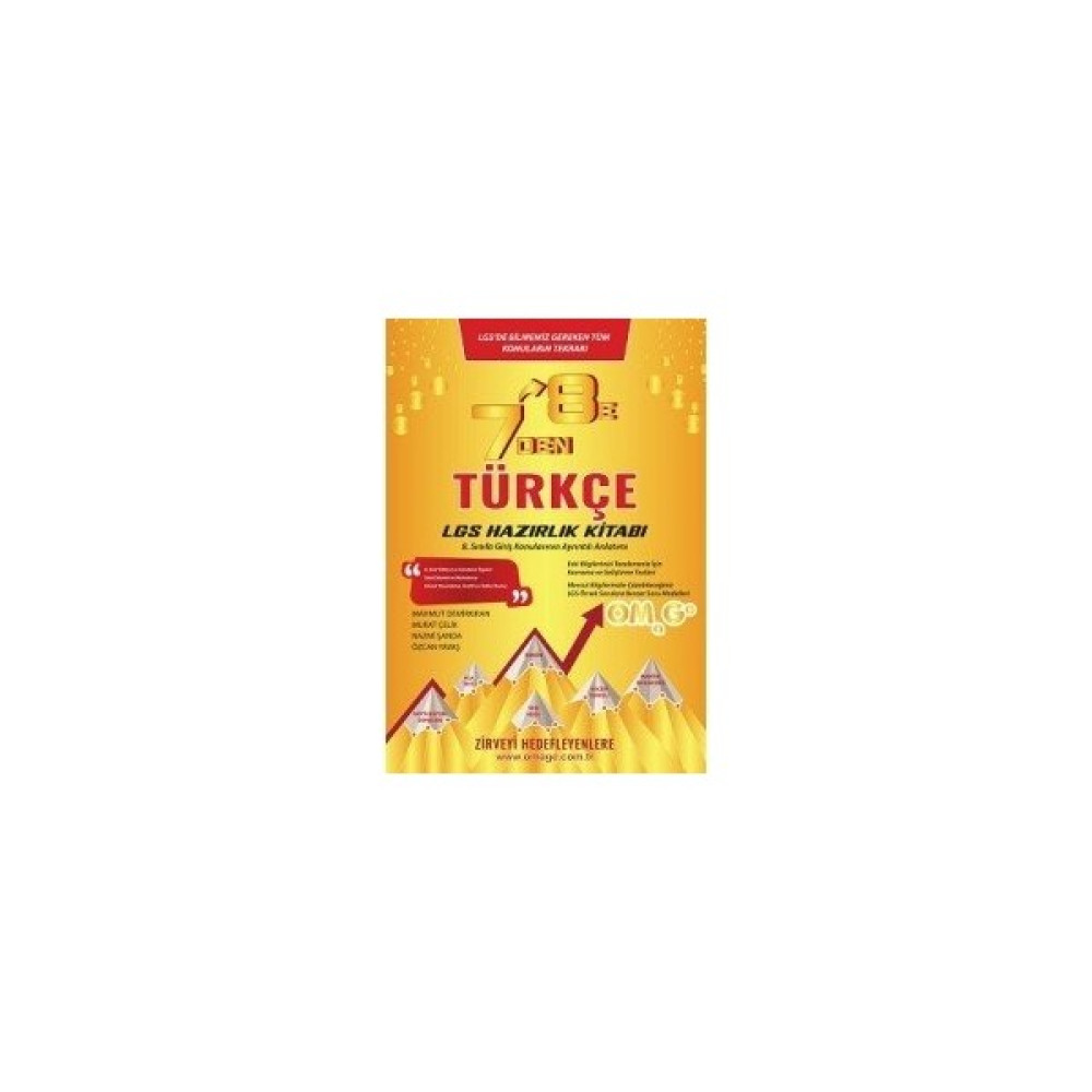 Kaynak 7 Den 8 E Lgs Türkçe Hazırlık Kitabı Tüm Dersler Fiyatı