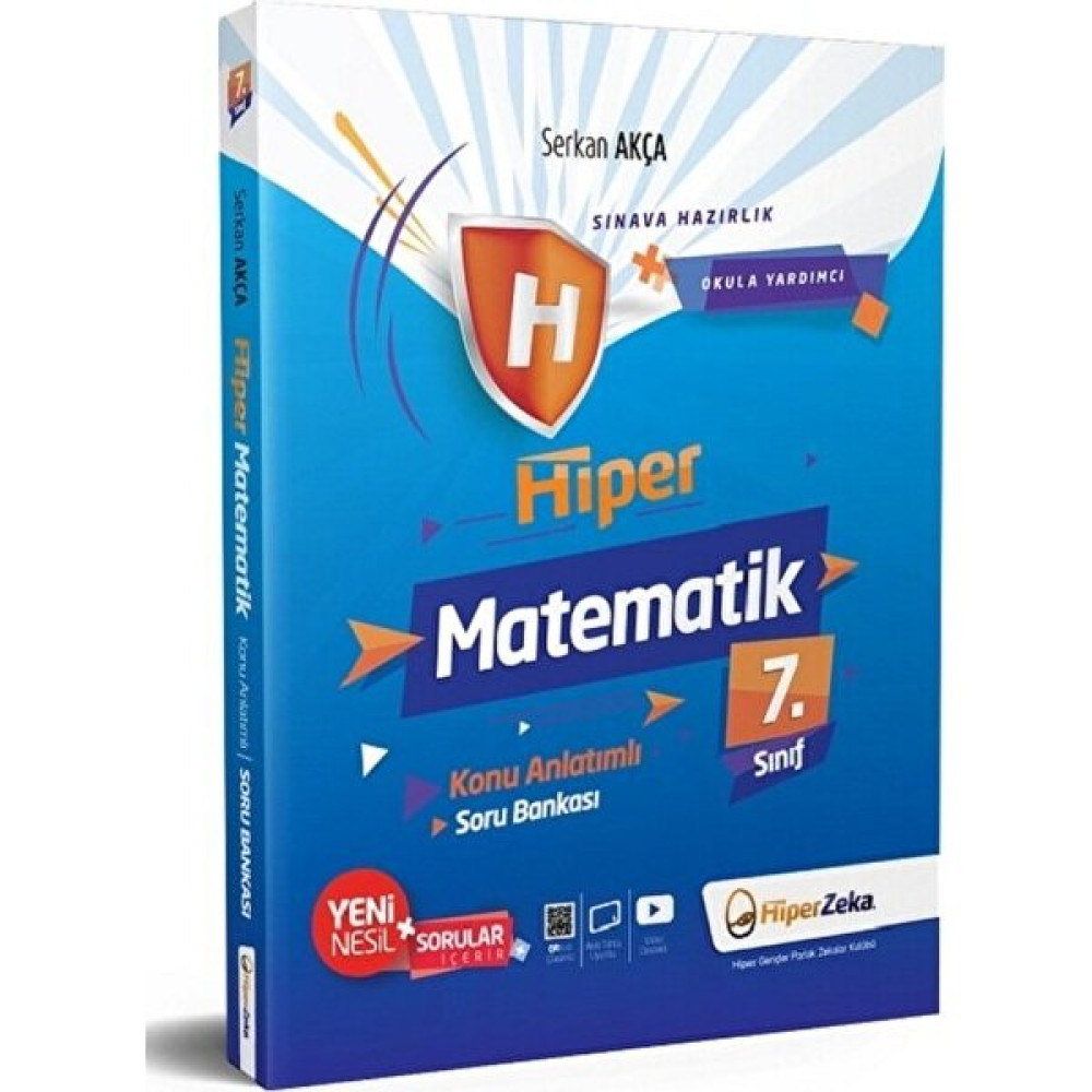 Kaynak 7. Sınıf Hiper Matematik Konu Anlatımlı & Soru Bankası Tüm Dersler Fiyatı
