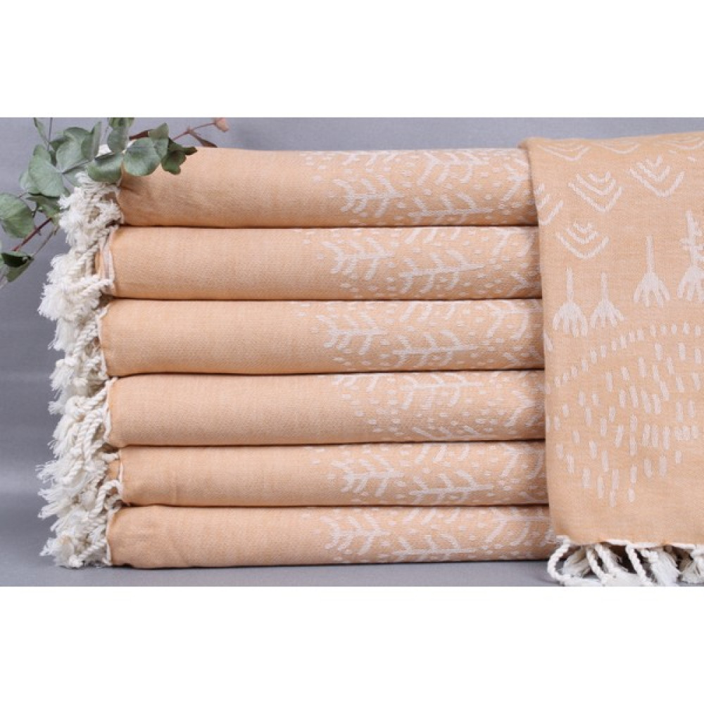 Kayra Export Hardal Toptan Havlu, Organik Havlu, 100 x 180 cm Pamuk Havlu, Hediyelik Havlu, Sarong Peştamal, - S - L Peştamal Fiyatı