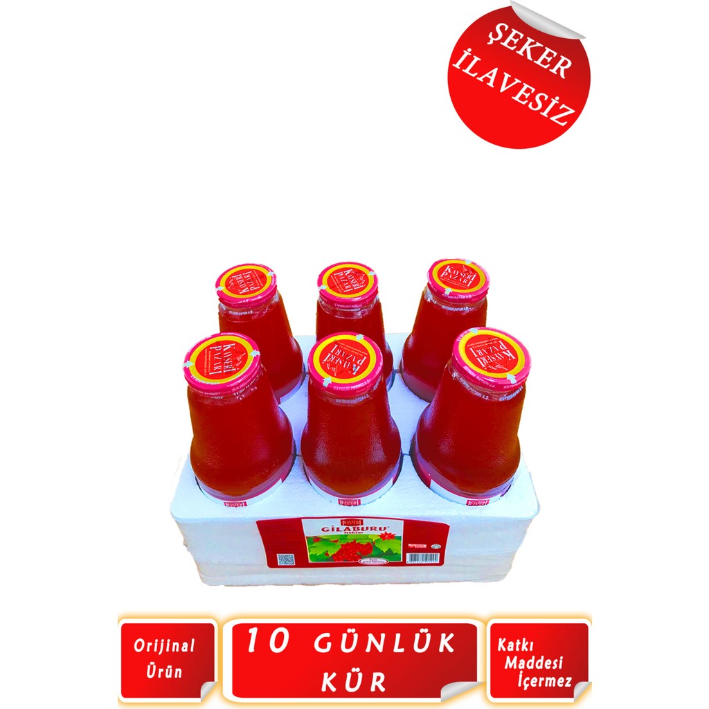 Kayseri Pazarı -Gilaburu Nektari 10 Gün Kullanım Şeker Ilavesiz Su Fiyatı