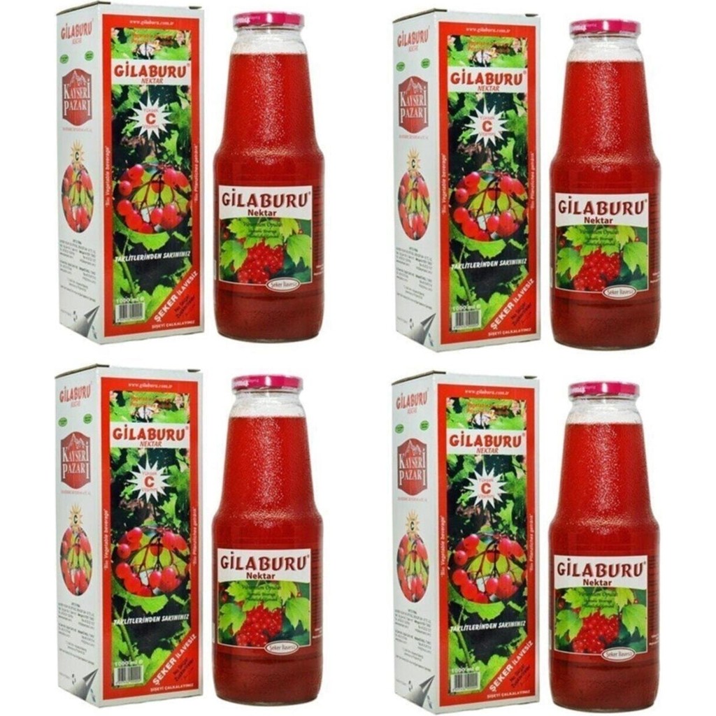 Kayseri Pazarı Gilaburu Suyu Şeker İlavesiz 4 x 1 lt - 4 lt Diğer Fiyatı