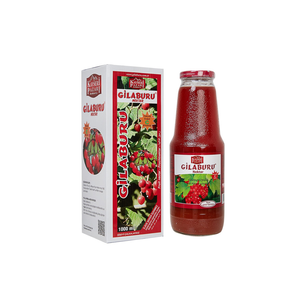 Kayseri Pazarı Organik Gilaburu Nektarı Şeker Ilavesiz 1000 ml İçecek Fiyatı