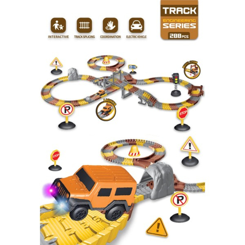 Kayyum Oyuncak Inşaat Tracks 288 Parça Inşaat Temalı Hareketli Raylar Araçlı Full Set 8052 Legolar ( Yapım Oyuncakları ) Fiyatı