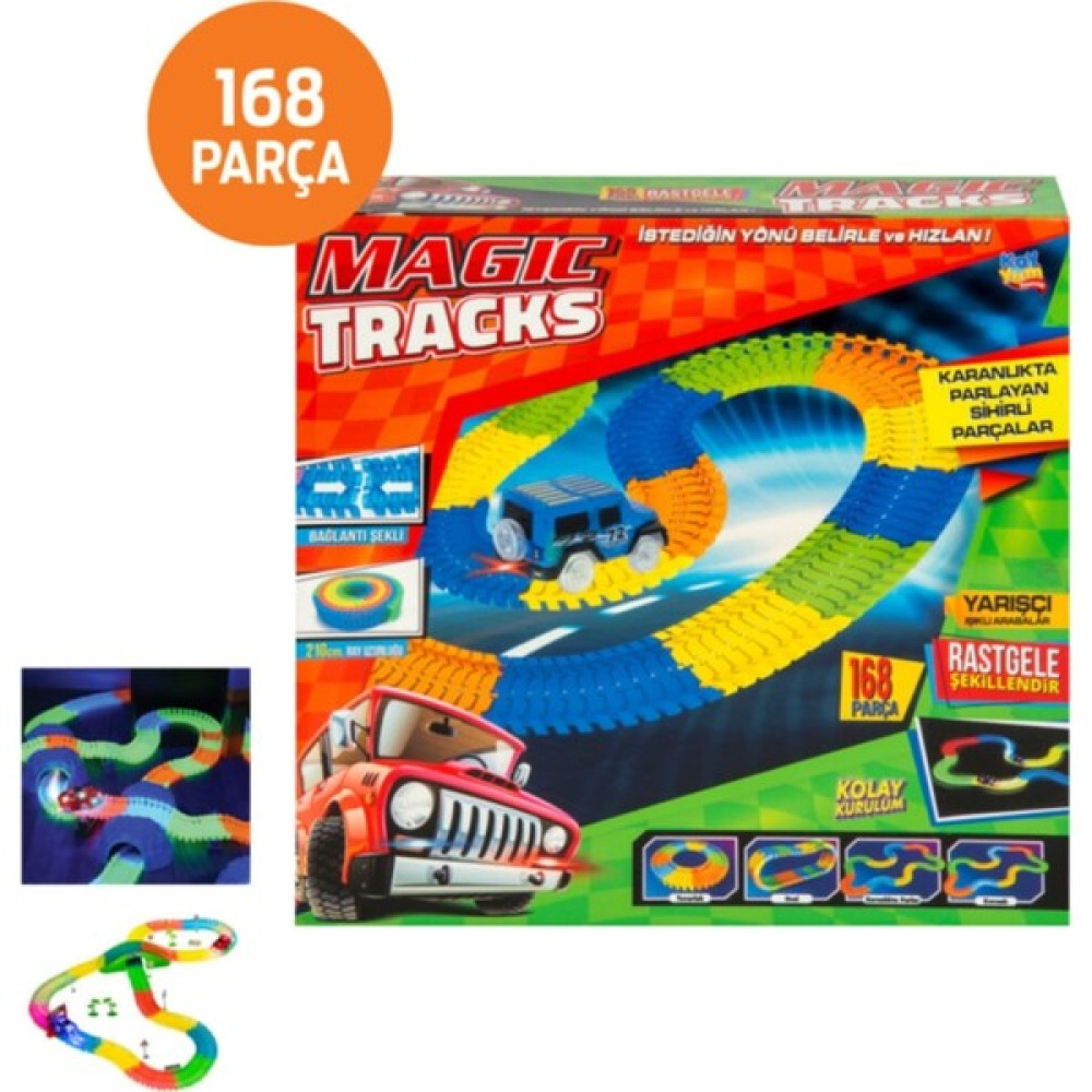Kayyum Oyuncak Oyuncak Magic Tracks Hareketli Raylar 168 Parça Mgctr Legolar ( Yapım Oyuncakları ) Fiyatı