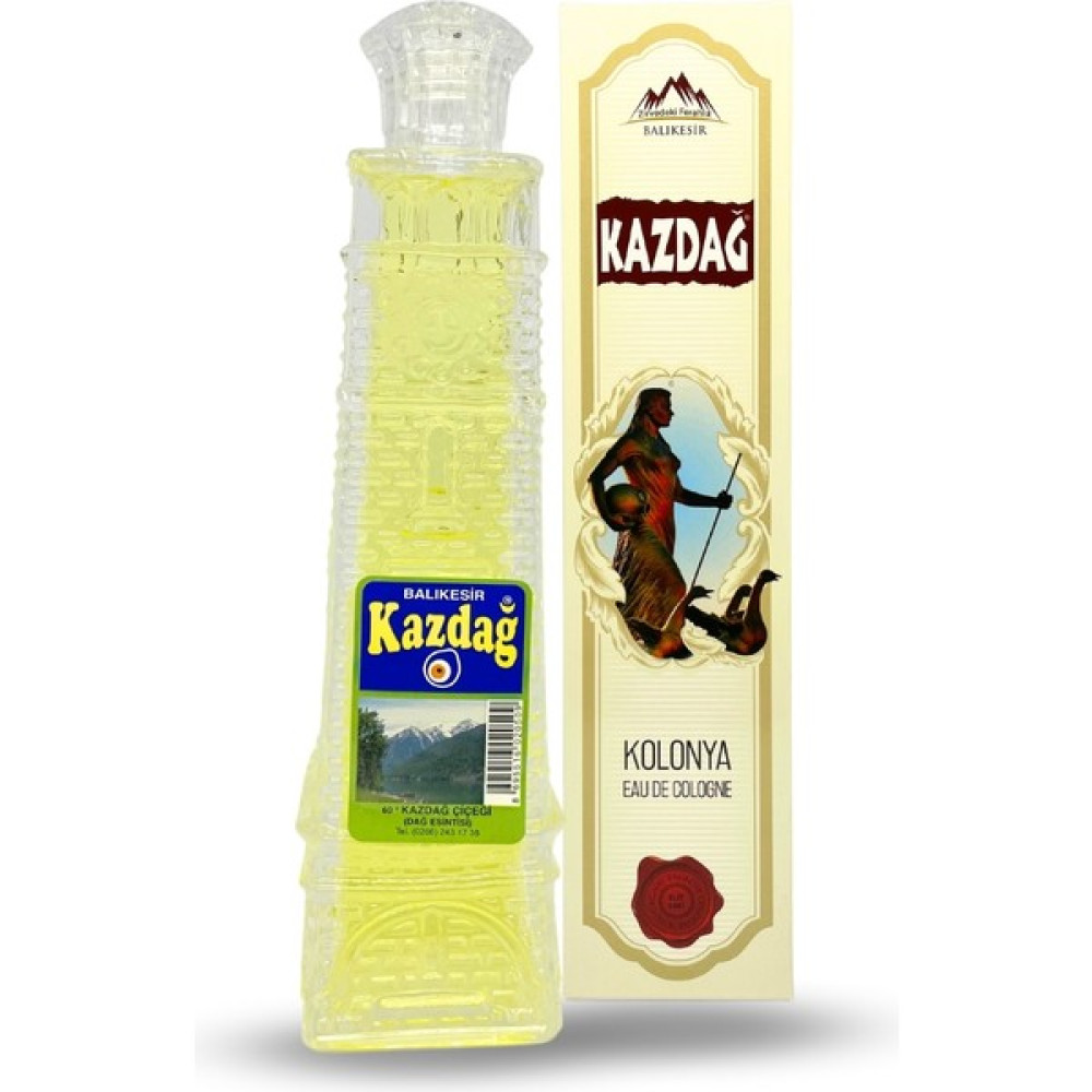 Kazdağ Çiçeği Kolonyası - Balıkesir Saat Kulesi Motifli Cam - 400 ml Oto Boyaları Fiyatı