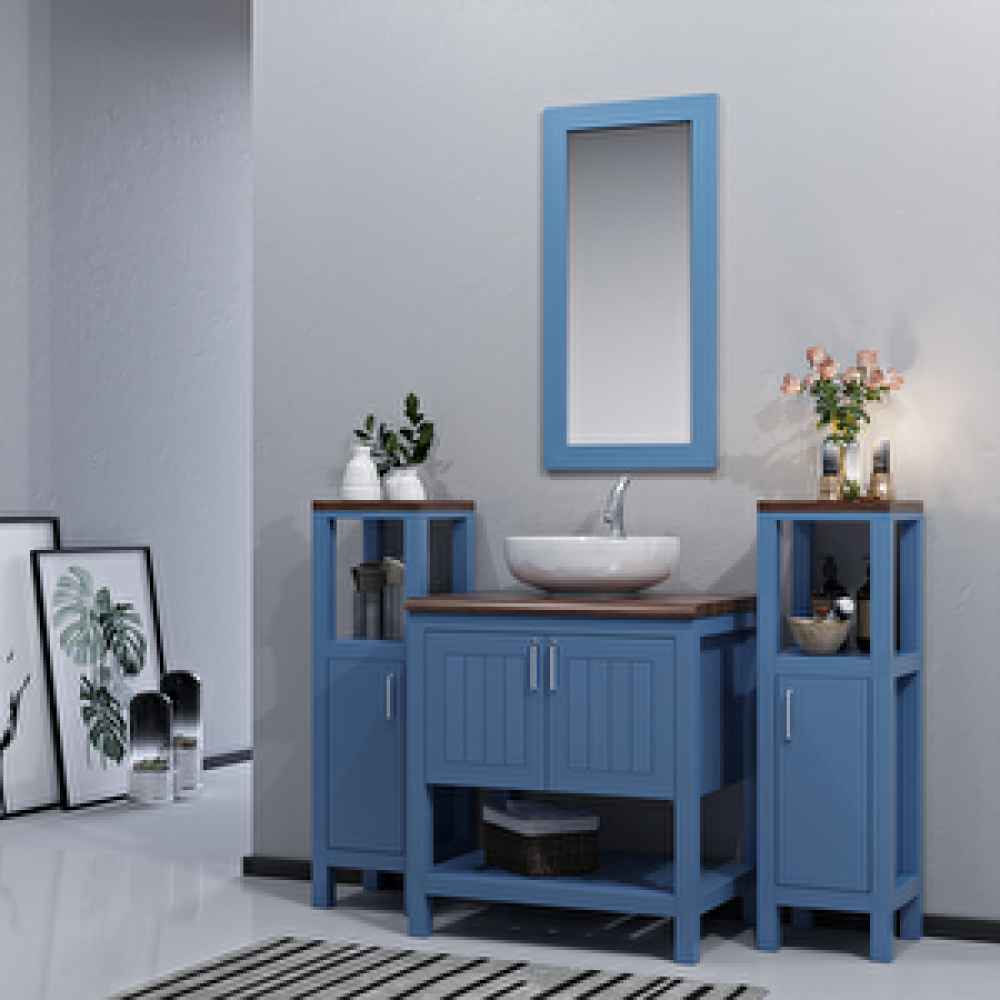 KB Banyo Abant 81070 70 Cm Banyo Dolap Takim Petrol Mavi Boy Dolaplar Hariç Banyo Dolabı / Mobilyası Fiyatı