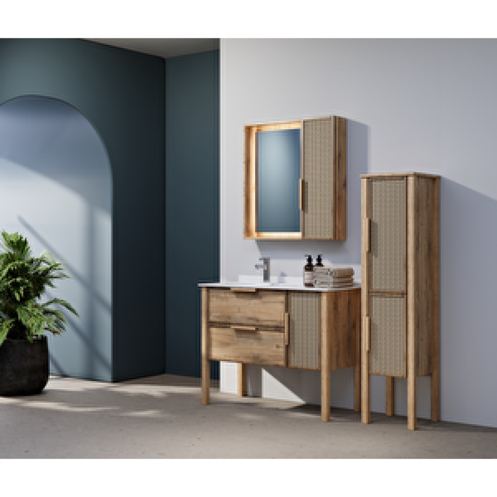 KB Banyo Hazeran Hzr100 100 Banyo Dolap Takim Dorado /hazeran Banyo Dolabı / Mobilyası Fiyatı