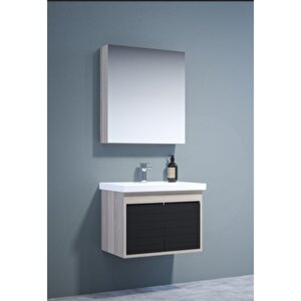 KB Banyo Lal 20065 65 Banyo Dolap Takim Kordoba/siyah Banyo Dolabı / Mobilyası Fiyatı
