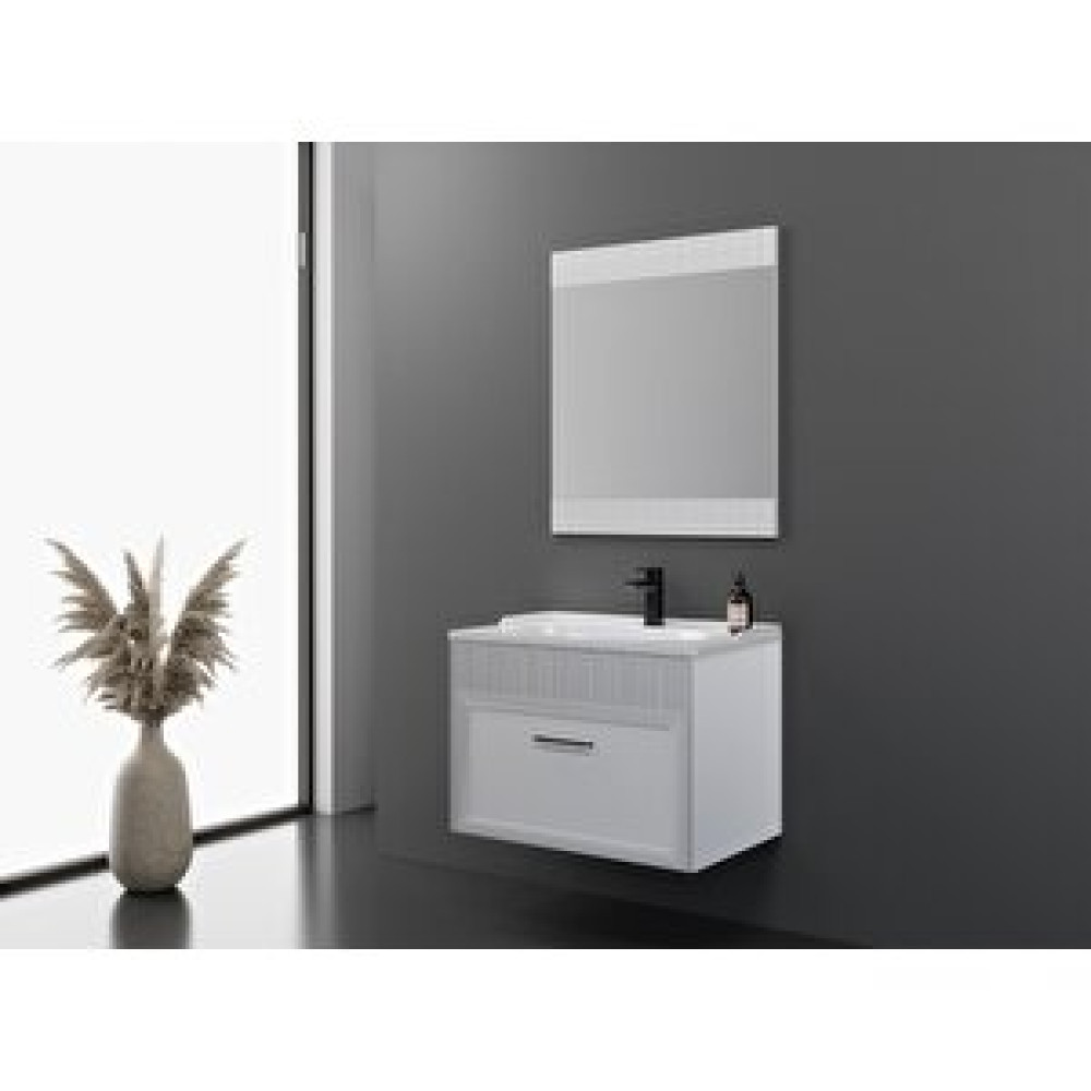 KB Banyo New Piano 40100 100 Banyo Dolap Takim Parlak Beyaz Banyo Dolabı / Mobilyası Fiyatı