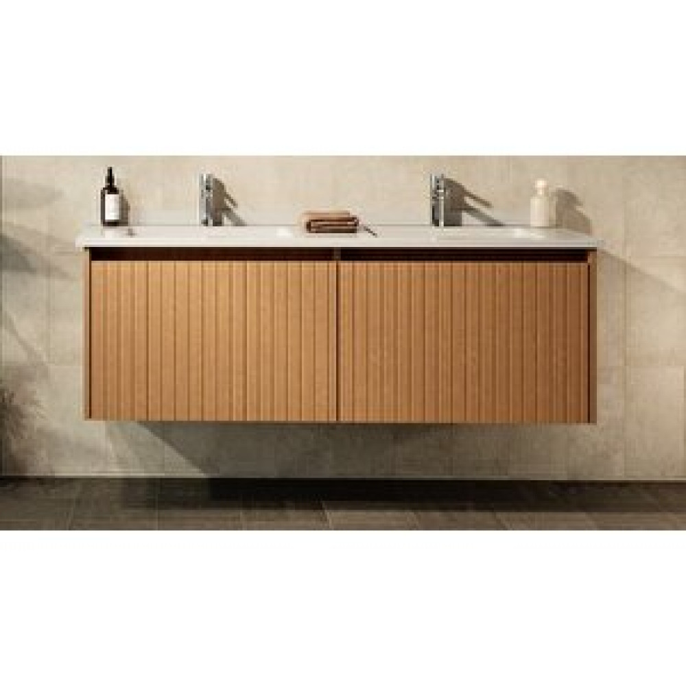 KB Banyo Stripe Str140 A 140 Alt Modul Dogal Kaplama Banyo Dolabı / Mobilyası Fiyatı