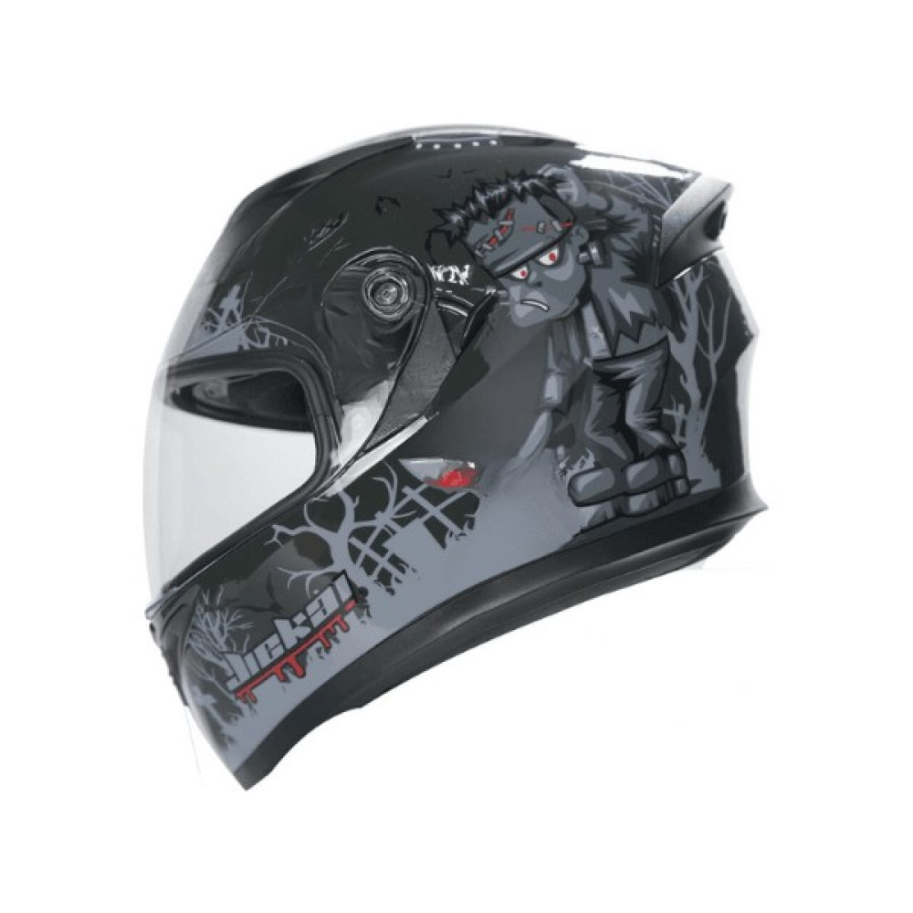 Kc Kapalı Full Face Vizörlü Frankenstein's Monster Kask Xl Beden Oto Boyaları Fiyatı