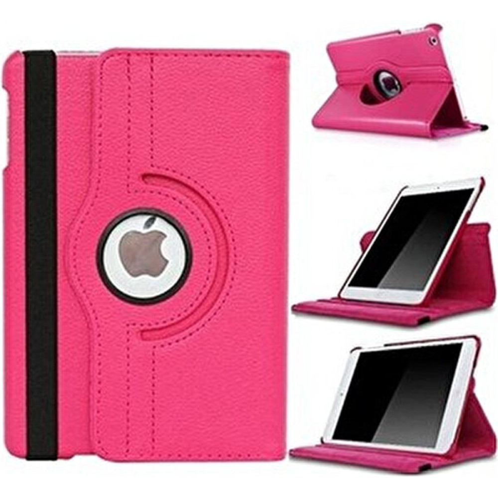 Kea Apple iPad Air 2 (iPad 6) 360° Dönebilen Standlı Kılıf - Pembe Tablet Kılıfı Fiyatı