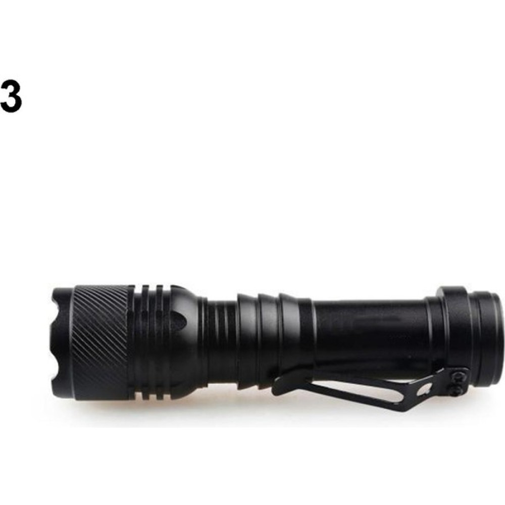Kecilila Dış Mekan Akülü 3 Modlu LED El Feneri Yakınlaştırılabilir Mini Torch Işık Lambası (Yurt Dışından) - Siyah Oto Boyaları Fiyatı