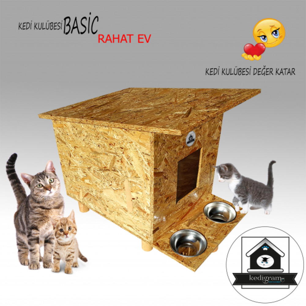 Kedi Evi Basıc Kedi Kulubesi Evcil Hayvan Ürünleri Fiyatı