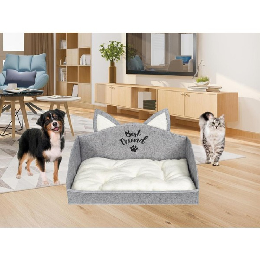 Kedi Köpek Yatağı Gri Evcil Hayvan Ürünleri Fiyatı