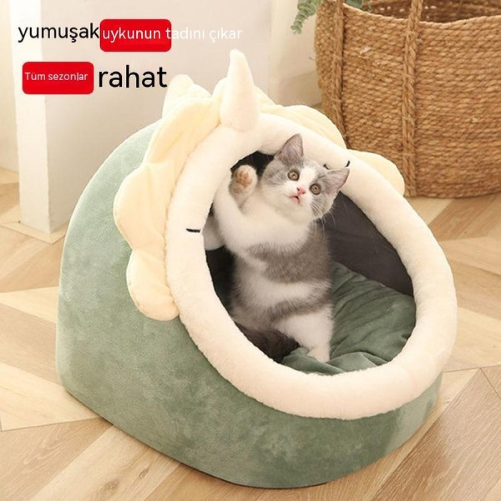Kedi Kumu Dört Mevsim Evrensel Kedi Evi Villa Ev Kapalı Kedi Evi Kış Sıcak Köpek Kulübesi Yatak Evcil Hayvan Bakım Ürünleri (Yurt Dışından) Evcil Hayvan Ürünleri Fiyatı
