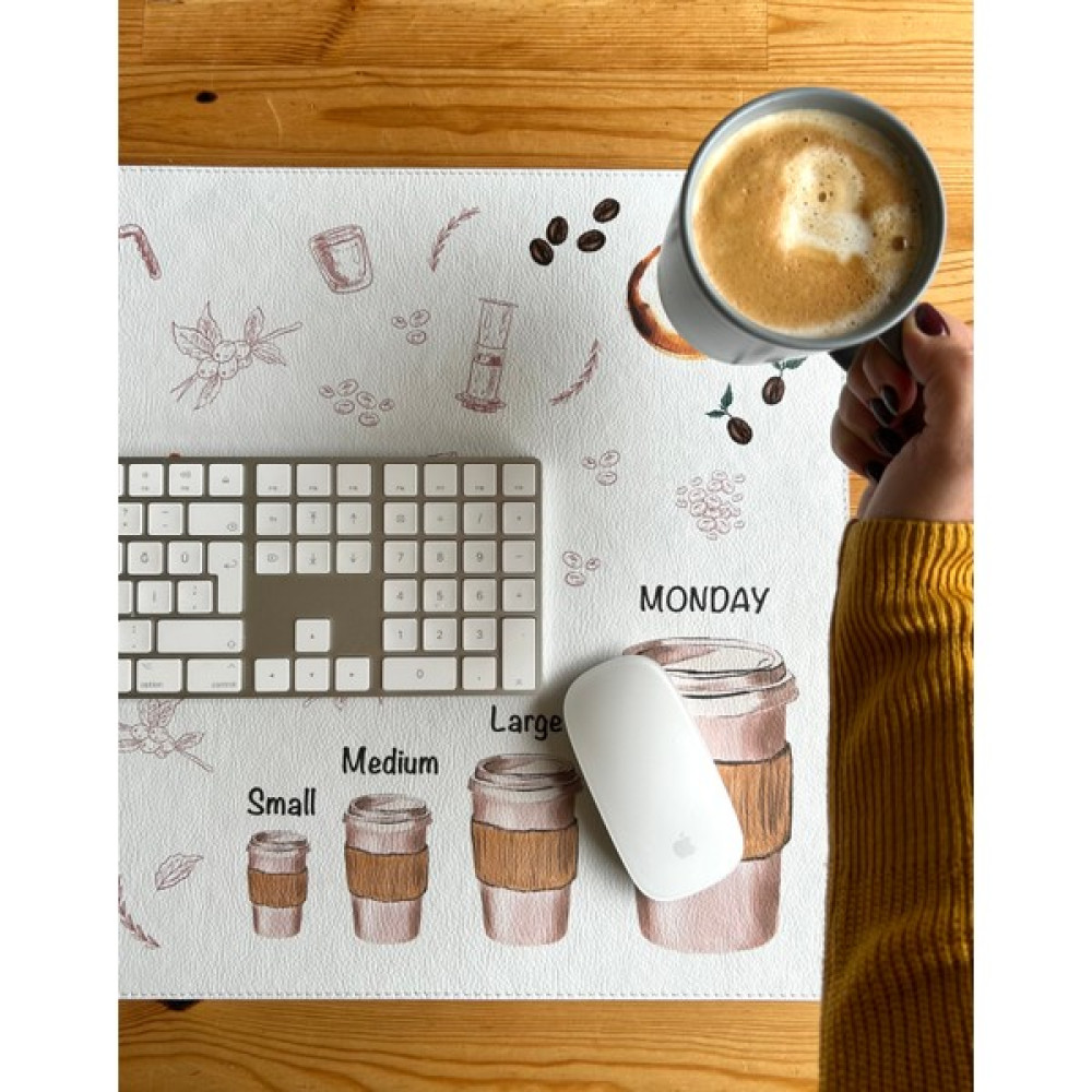 Kedirengi Masa Matı Çalışma Masası Düzenleme Mouse Pedi Masa Üstü Düzenleyici Mat - Kahverengi Mouse Pad Fiyatı