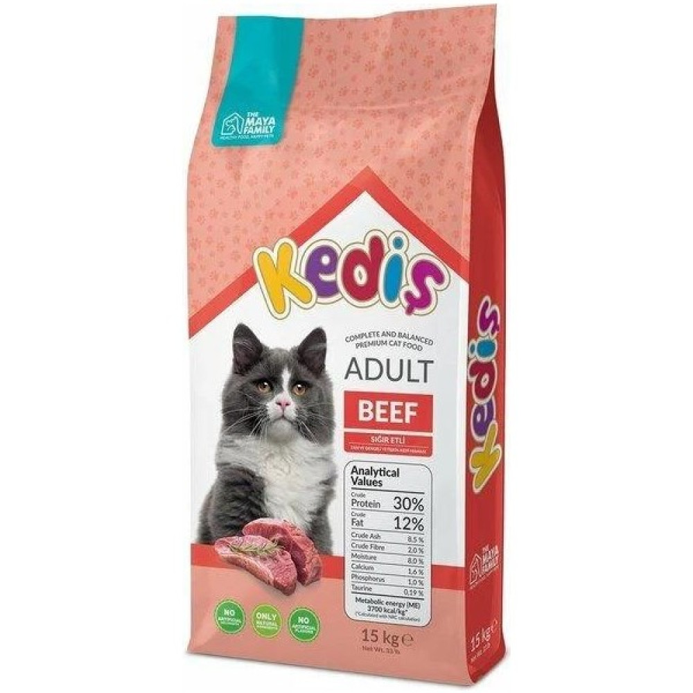 Kediş Yetişkin Kedi Maması Sığır Etli 15 kg Evcil Hayvan Ürünleri Fiyatı