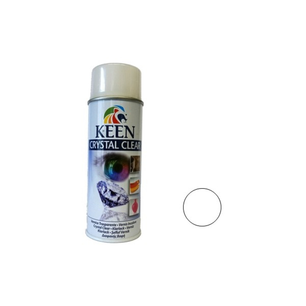 Keen Crystal Clear Parlak Şeffaf Vernik 400 Ml Boya Malzemeleri Fiyatı