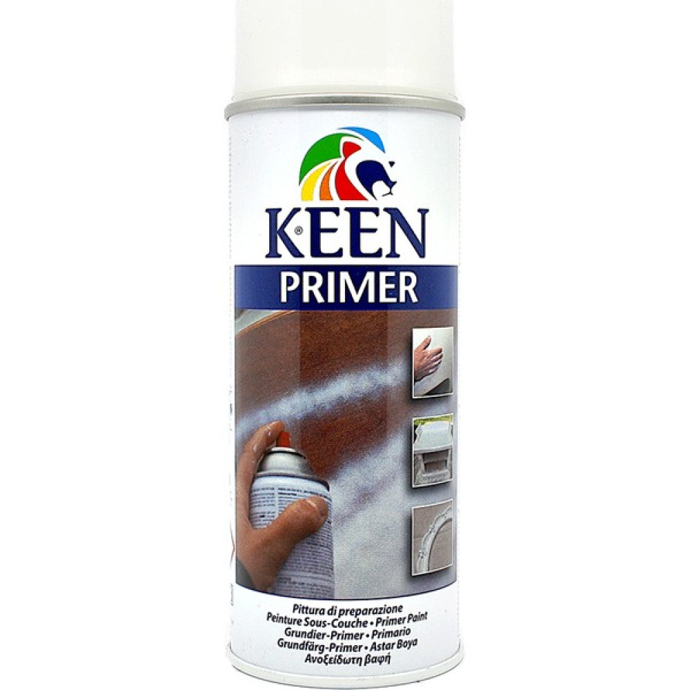 Keen Sprey 400 ml Plastik Astar Şeffaf Vernik Boya Malzemeleri Fiyatı