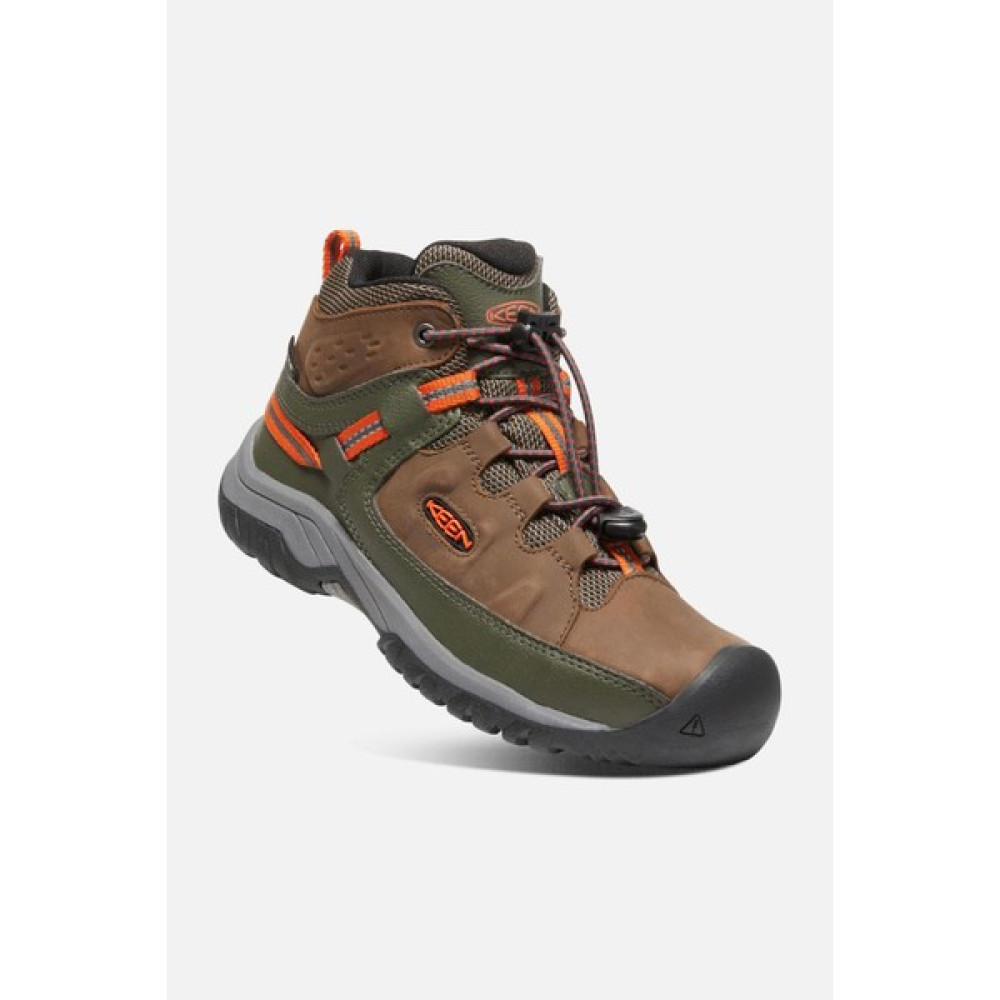 Keen Targhee Mid Wp - Deri Su Geçirmez Yürüyüş Botu - Kahverengi Trekking Ayakkabısı & Botu Fiyatı