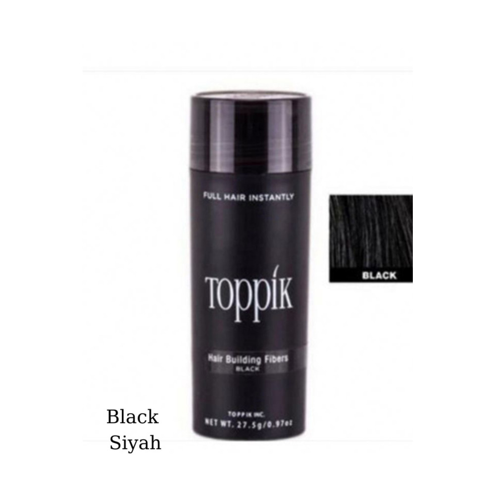 Keeper Topik Saç Dolgunlaştırıcı Fiber Siyah ( Black) 27.5 G - Hair Building Fibers Saç Boyası Fiyatı