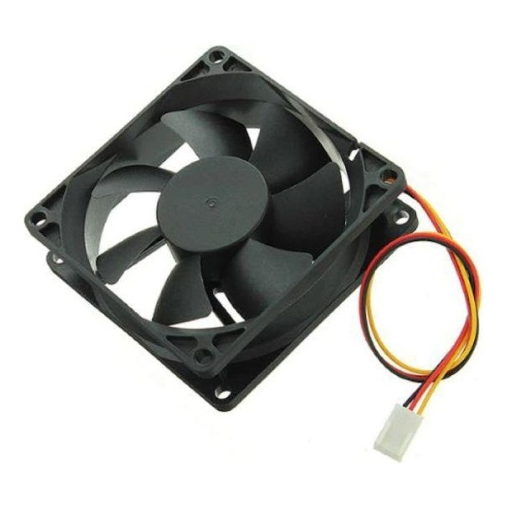 Keepro 8 cm 12 Volt Fan 12 Volt 8 cm 2 Pinli 20 cm Kablo Uzunluğu 80X80X25 mm Fan Soğutucular Fiyatı