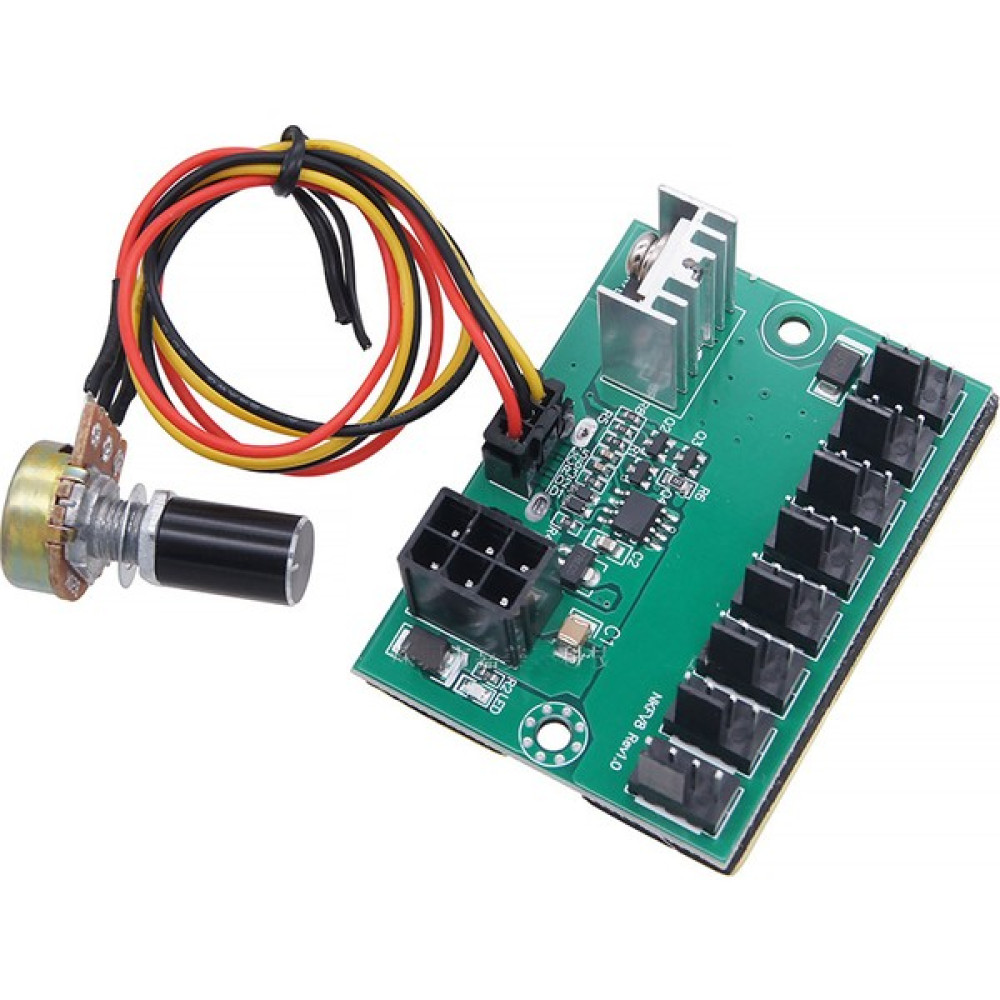 Keepro 8 Kanallı Bilgisayar Fan Hız Kontrolörü Modülü DC12V Soğutucular Fiyatı
