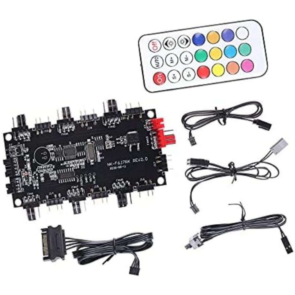 Keepro Kumandalı Argb Fan Kontrol 8 Port Kumandalı Argb Fan Kontrol Soğutucular Fiyatı