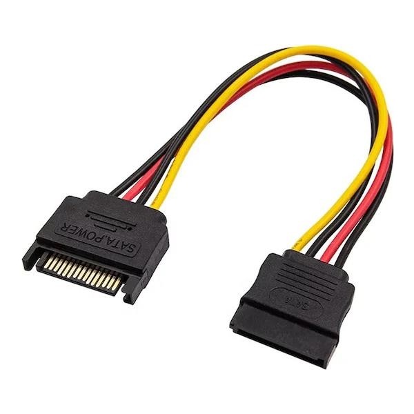 Keepro Sata Power Uzatma Kablosu Dişi Erkek Sata Power Kablo Erkek Dişi Sata Uzatma Kablosu 20 cm SSD / Solid State Drive Fiyatı