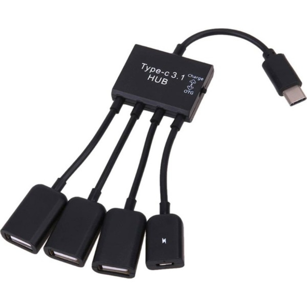 Keepro Type C USB 3.1 USB 4 In 1 Otg ve Şarj Kablosu Type C USB 2.0 Otg Cep Telefonu Kablosu Fiyatı