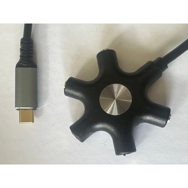 Keepro Typec Ses Kartı 5 Çıkışlı Typec Ses Kartı 5 Port Type-C Ses Kartı Bilgisayar Çevirici ve Adaptörü Fiyatı