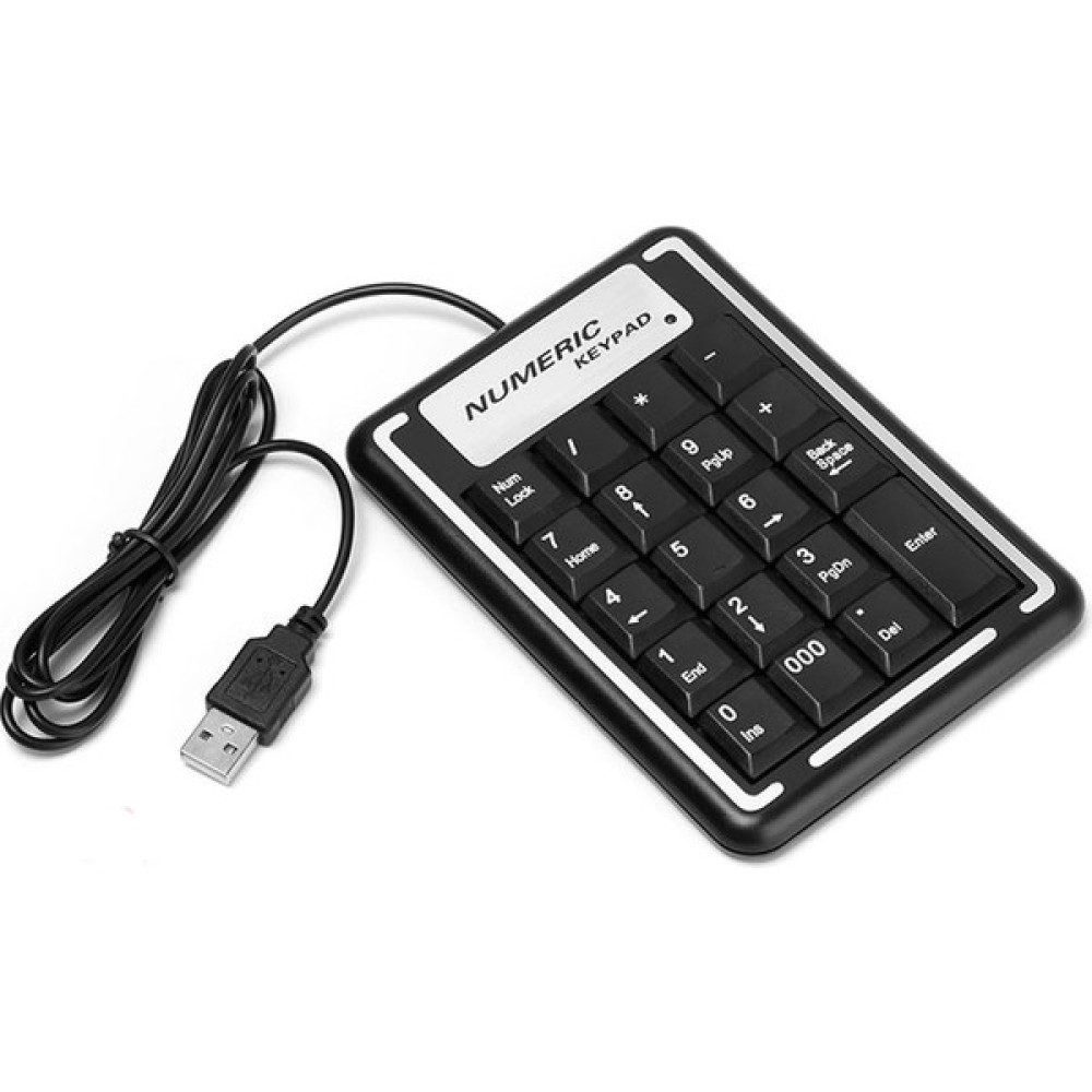 Keepro USB 2.0 Kablolu Numerik Keypad USB Sayısal Tuş Takımı 19 Tuş Oyuncu Klavyesi Fiyatı