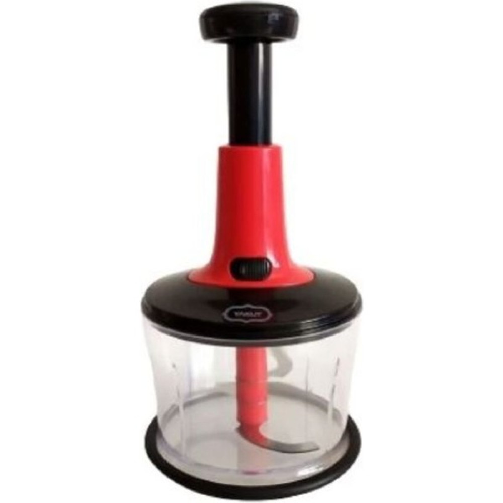 Kef Doğrayıcı Rondo 3 Bıçaklı Manuel El Rondosu ( Ürün ) Kırmızı Basmalı Doğrayıcılar / Rondolar Fiyatı