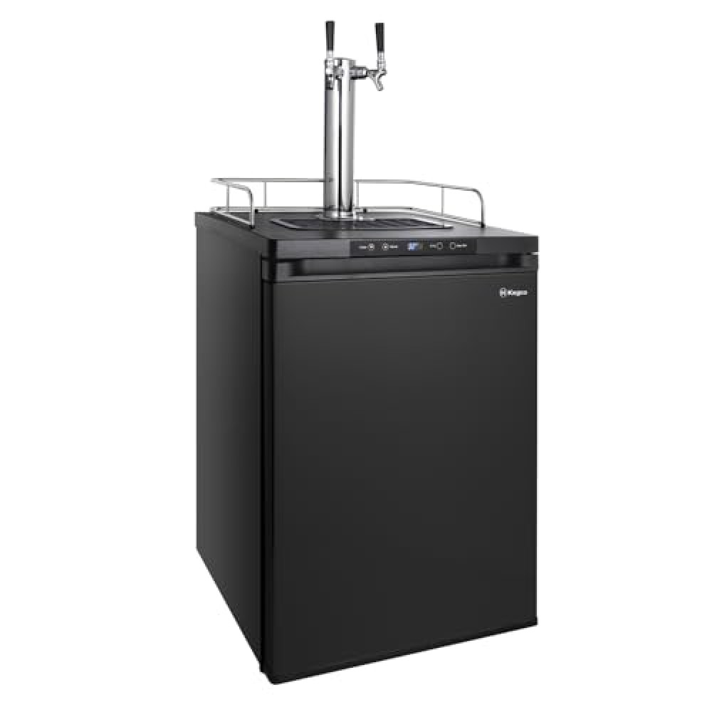 Kegco K309B-1 Kegerator Black, 2 Faucet