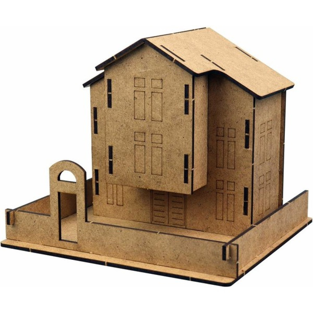 Kelebek Oyuncak 3D Ahşap Safranbolu Evi Maketi Maket Fiyatı