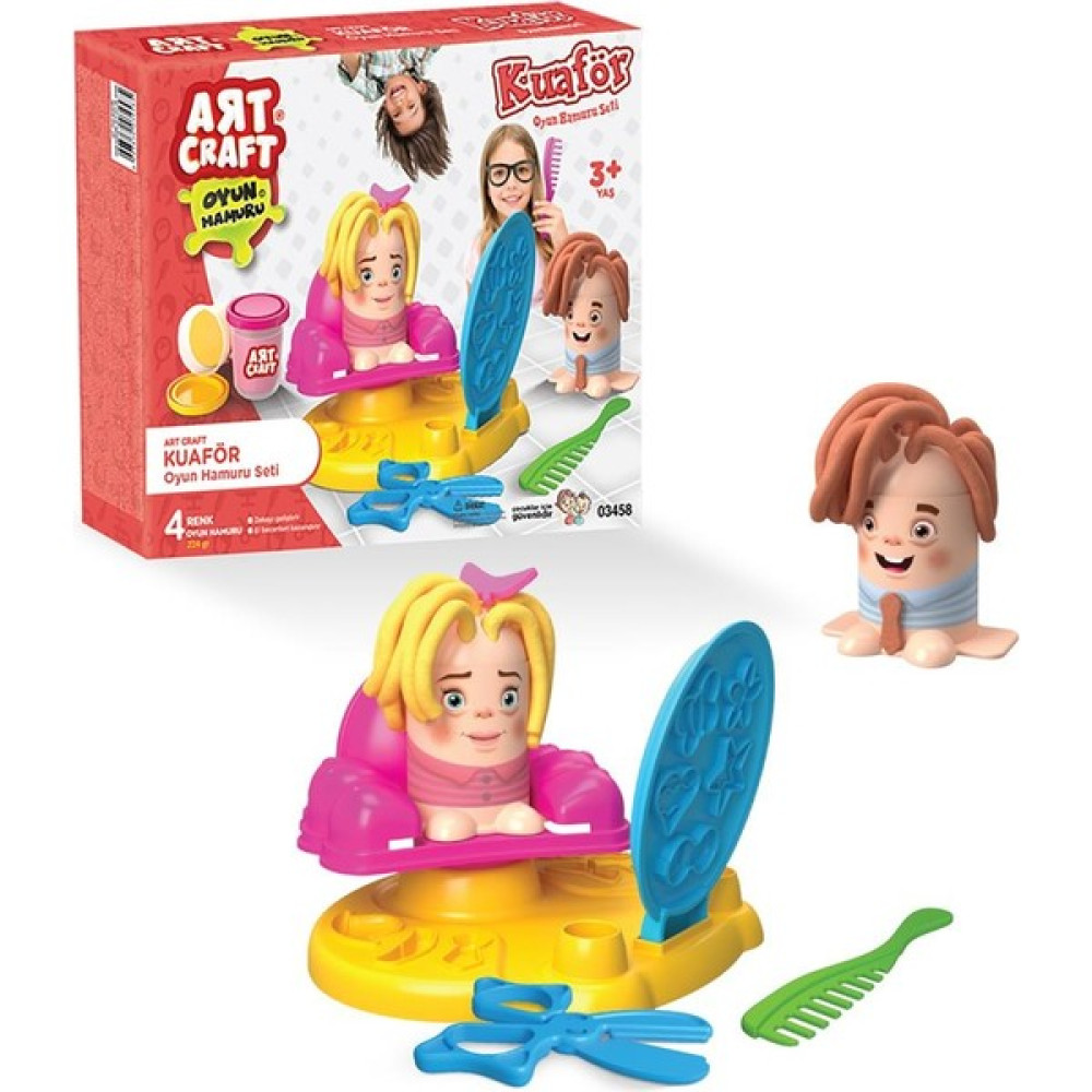 Kelebek Oyuncak Art Craft Kuaför Oyun Hamur Seti Eğitici Oyuncak Fiyatı