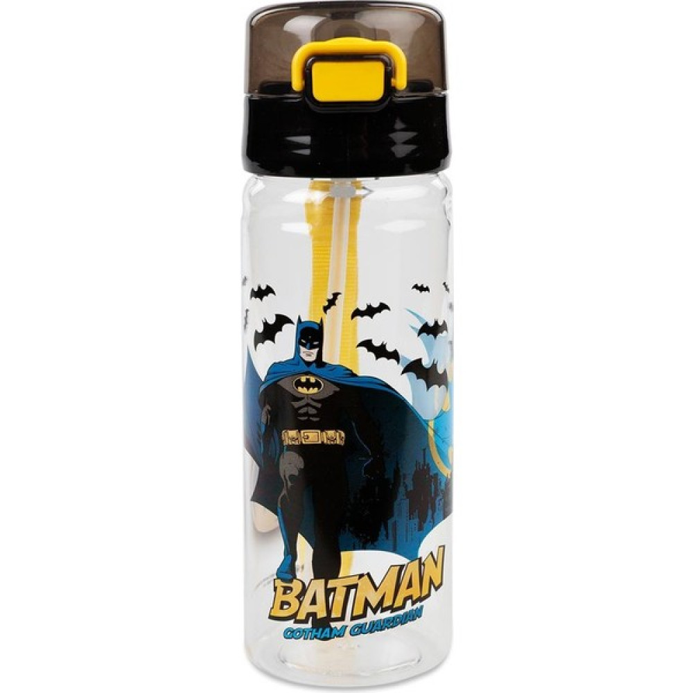 Kelebek Oyuncak Batman Solo Pipetli Matara Suluk 500 ml - Siyah Suluk Fiyatı