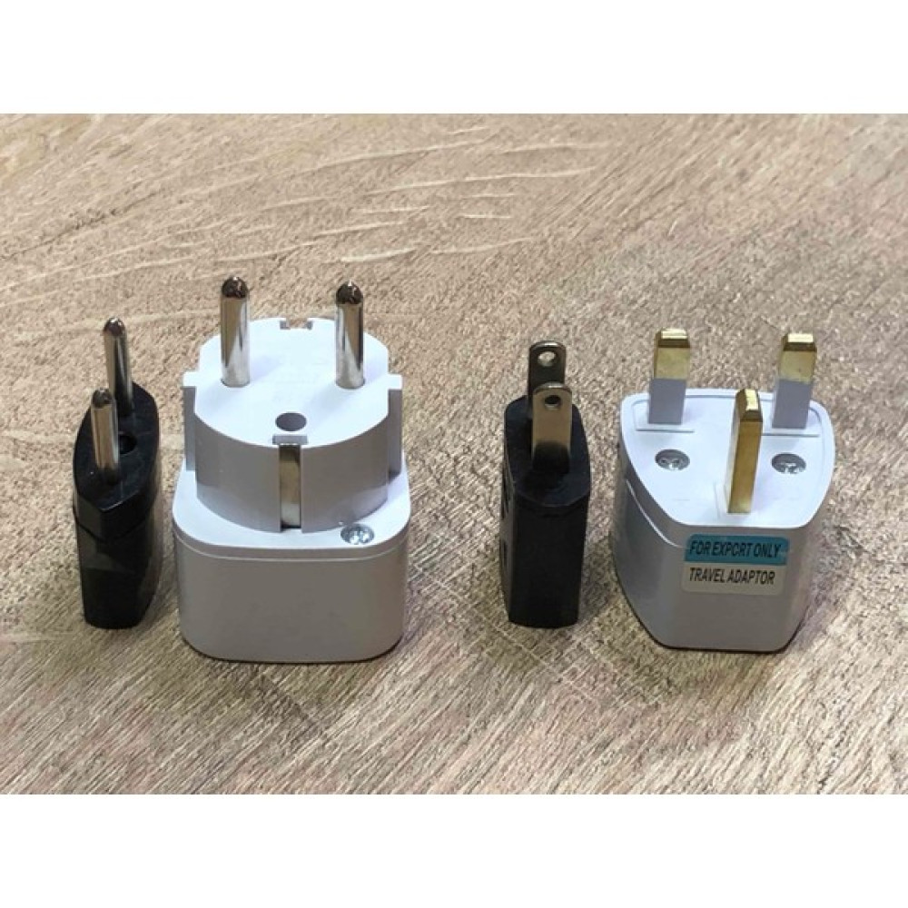 Kelepir Fırsatlar Amerikan Ingiliz Arabistan Türkiye Elektrik Priz Ucu Çevirici Lot Plastik Fiş Seti Bilgisayar Çevirici ve Adaptörü Fiyatı